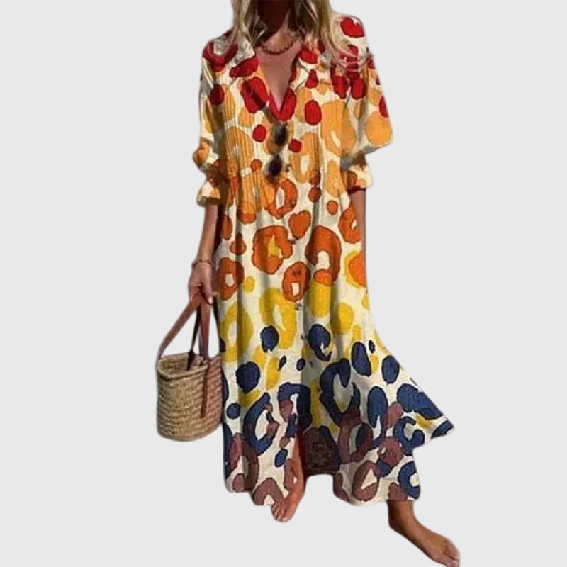 Zariah | Elegant Bohemisk Maxiklänning