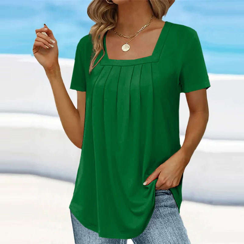 Frida | Sabryn – Elegant Plisserad Blus