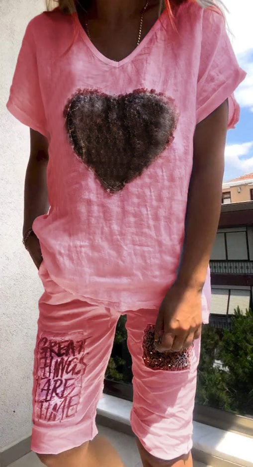 Dianella - Glittrande Hjärta Set