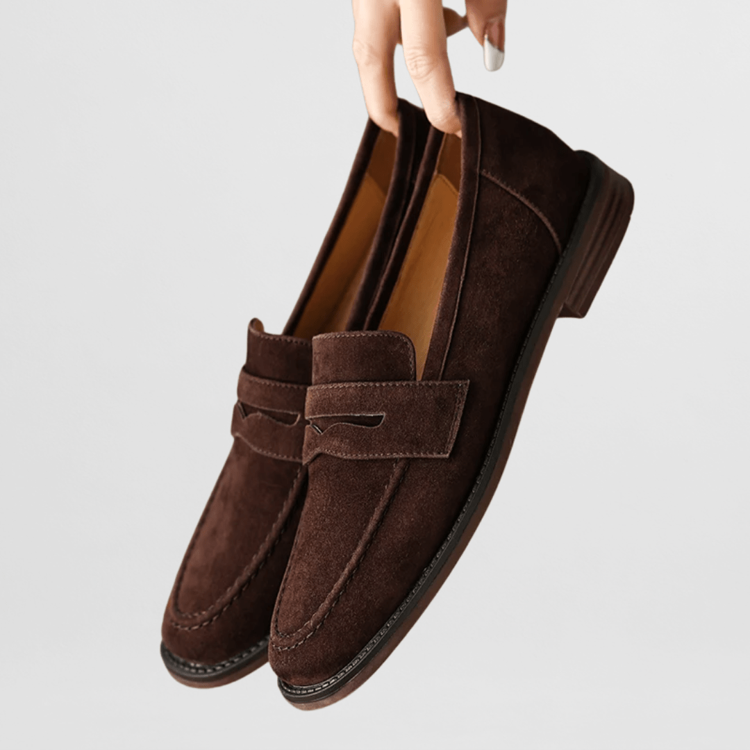 Bianca | Klassiska Vintage Ortopediska Loafers