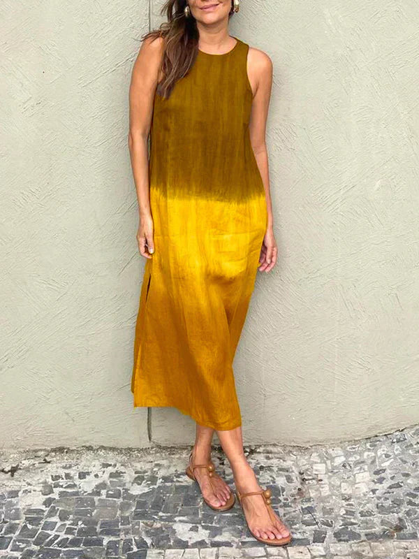 Sofie | SOLNEDGÅNG OMBRÉ MAXIKLÄNNING