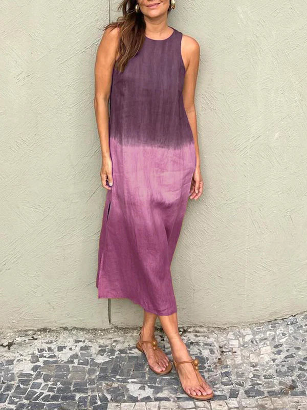 Sofie | SOLNEDGÅNG OMBRÉ MAXIKLÄNNING