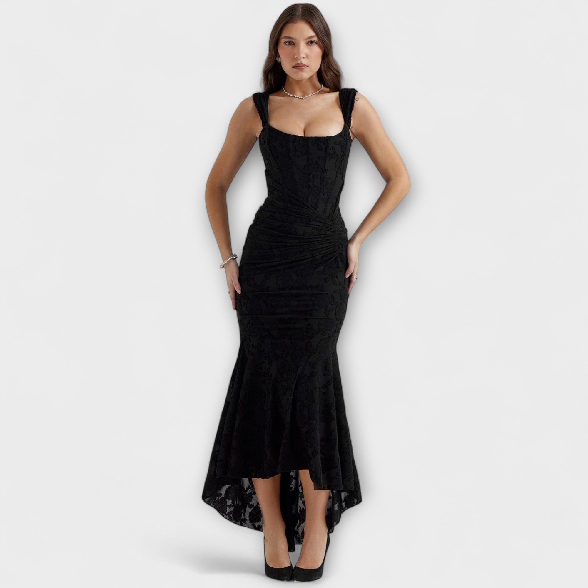 Edith | Elegant lång klänning