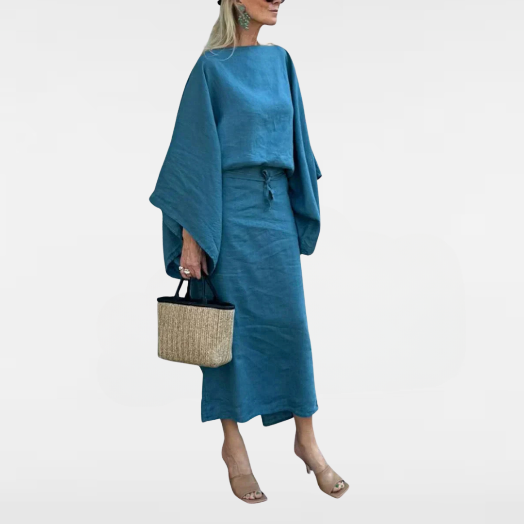 Cecilia | Maxi kimono-stil klänning