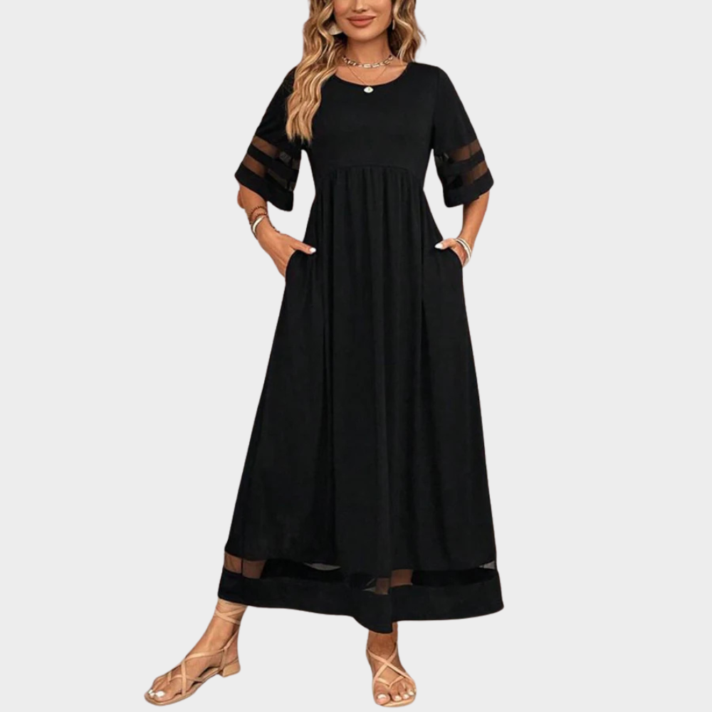Therese | Smickrande Midi Klänning som Smoother Mage