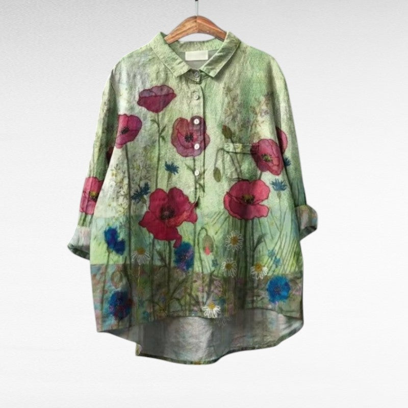 Juliette | Elegant Linne Sommarblus