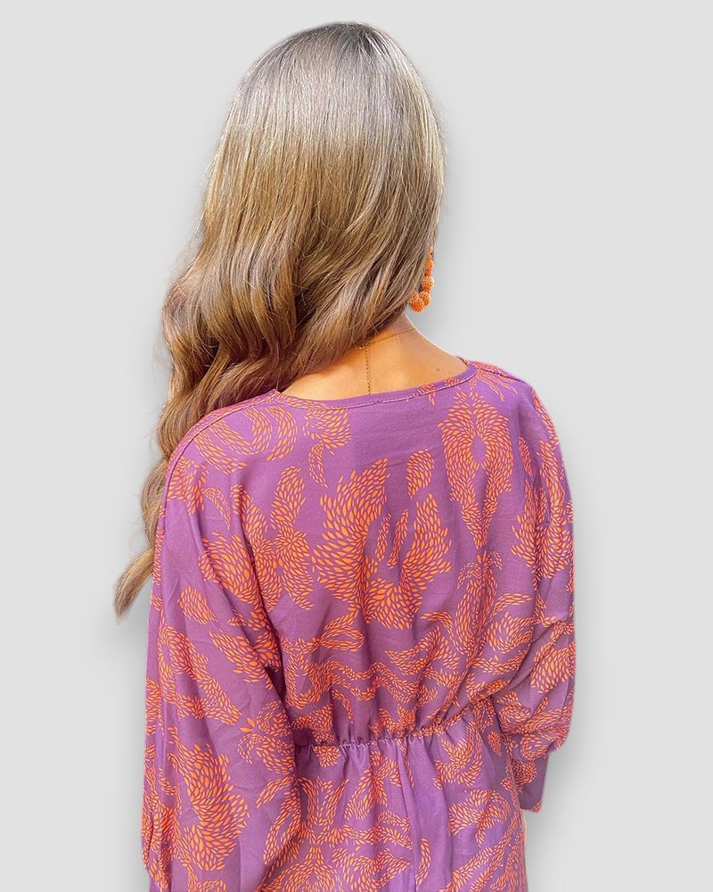 Annika | V-utskärning Klädnad i Svart