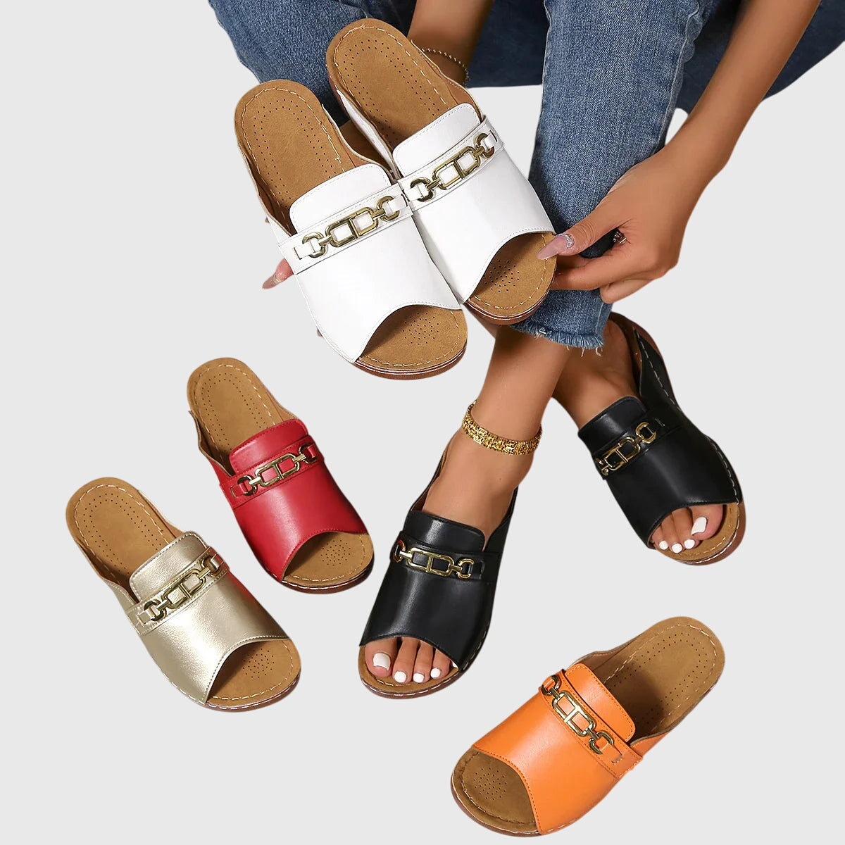 Sofia | Bekväma Sandaler