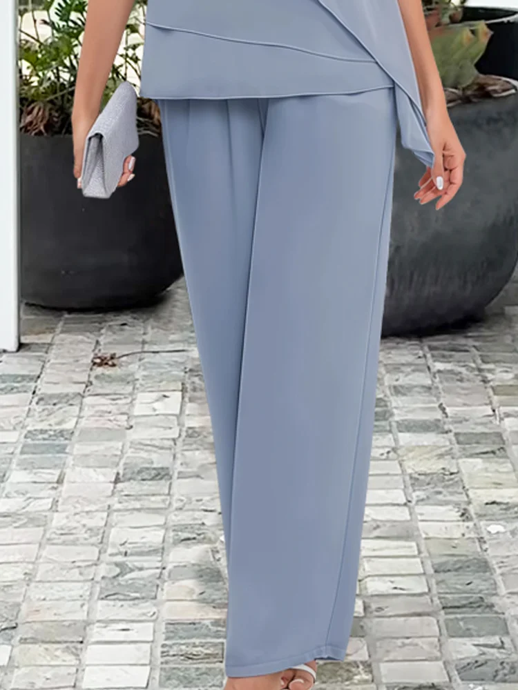 Rebecka | Flödesset i svart med elegant drapering, flera färger och storlekar