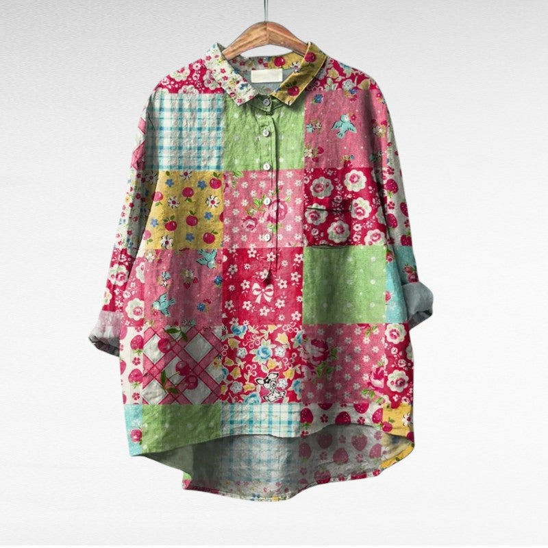 Thérèse | Elegant Linne Sommarblus