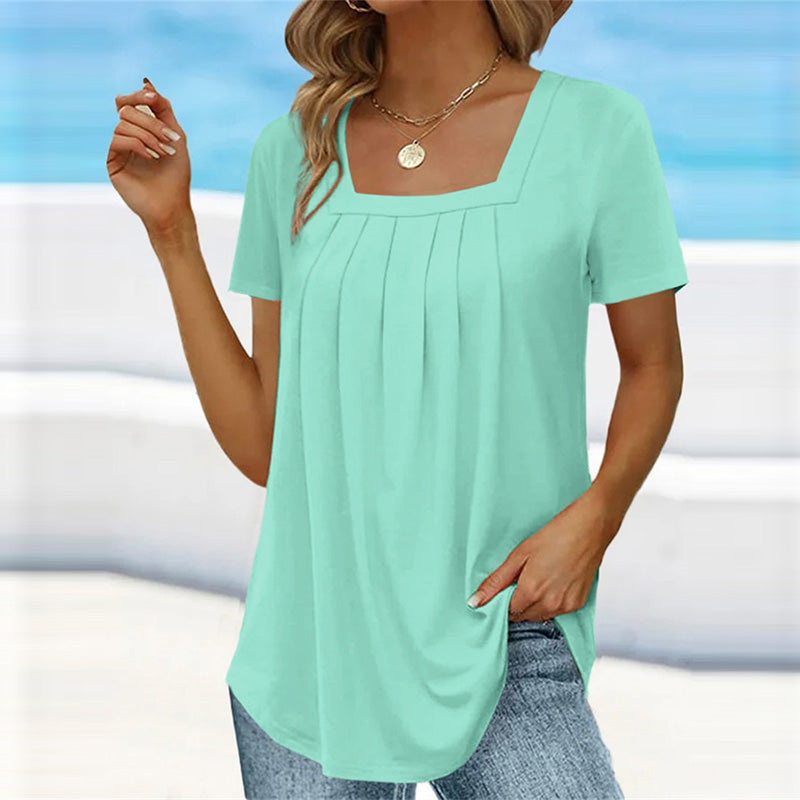 Frida | Sabryn – Elegant Plisserad Blus