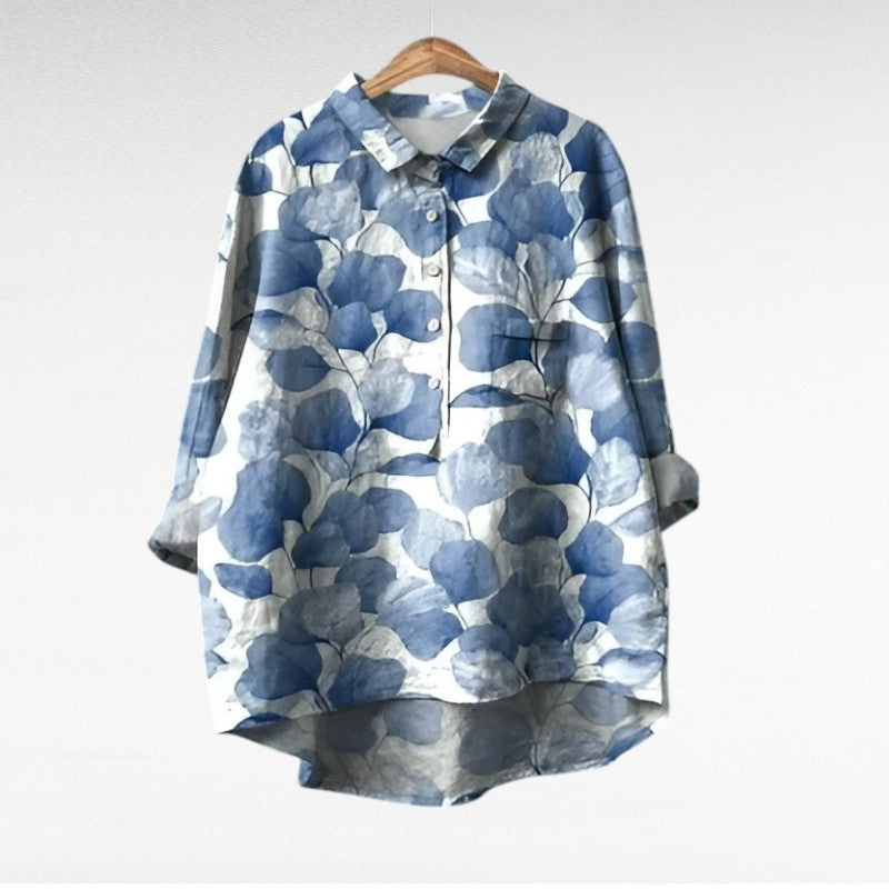 Camille | Elegant Linne Sommarblus