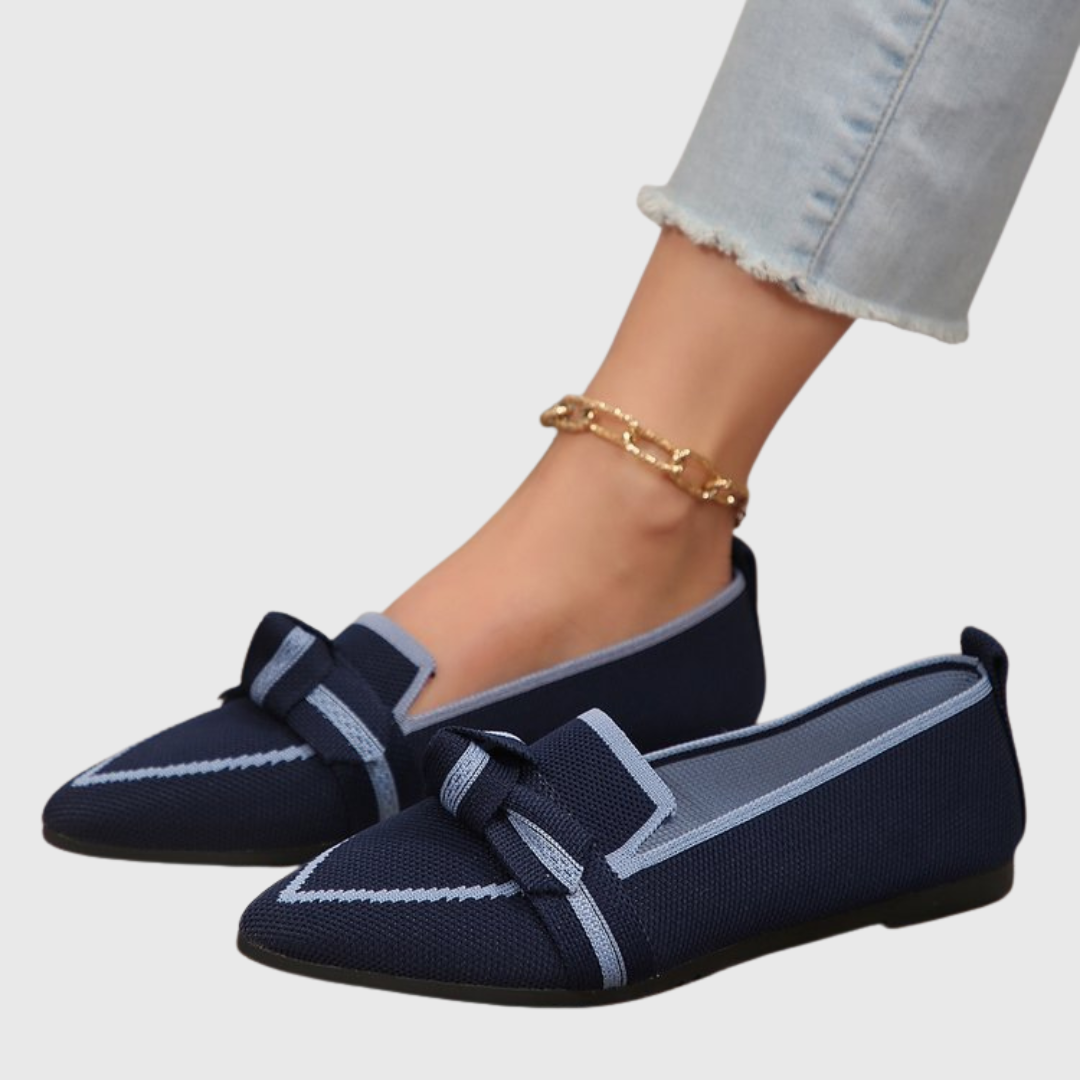 Sara | Knutna Bekväma Loafers