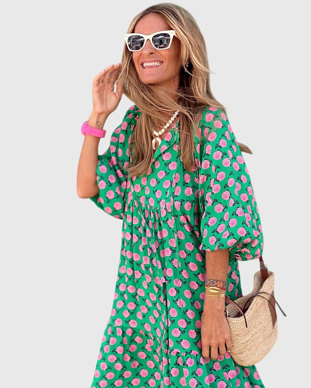 Agnes | Boho Maxi Klänning