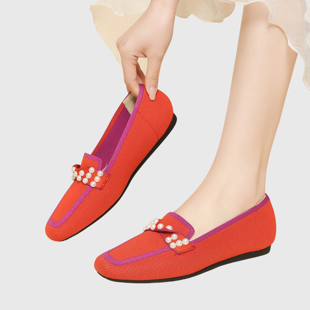 Lisa | Pearl Comfort Loafers