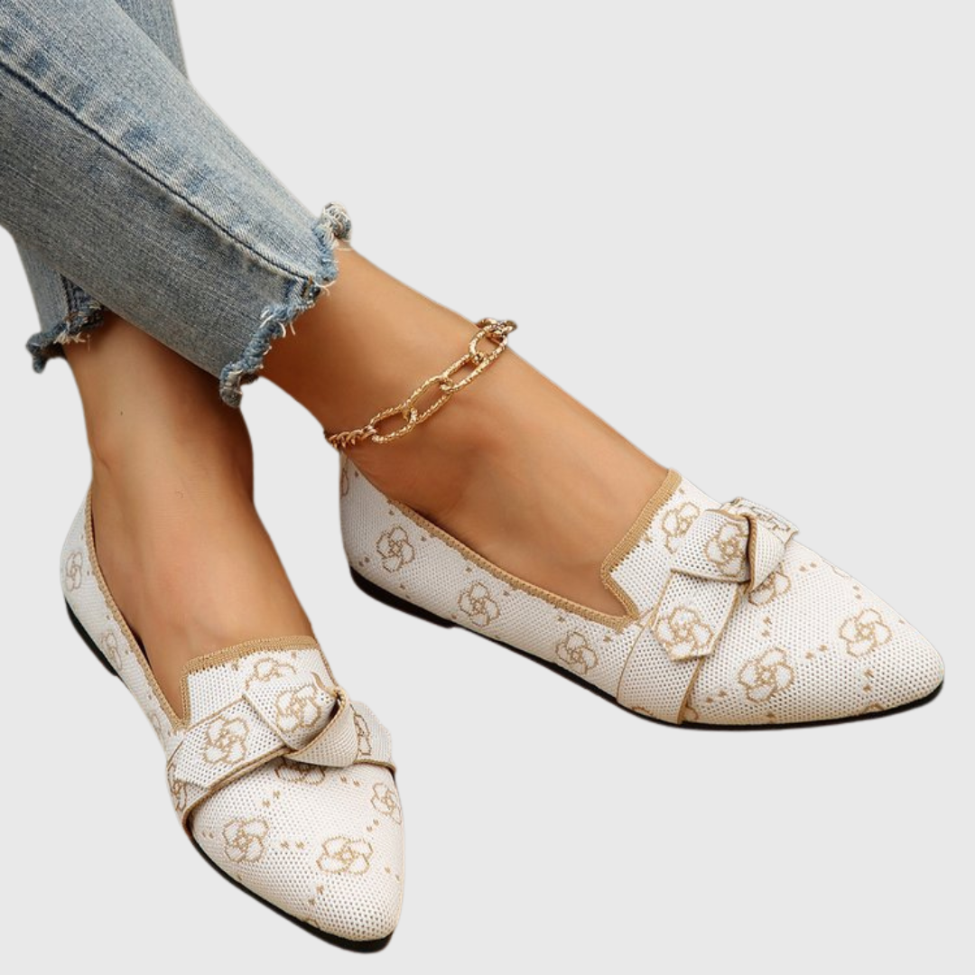 Lovisa | Blommig Komfort Loafers