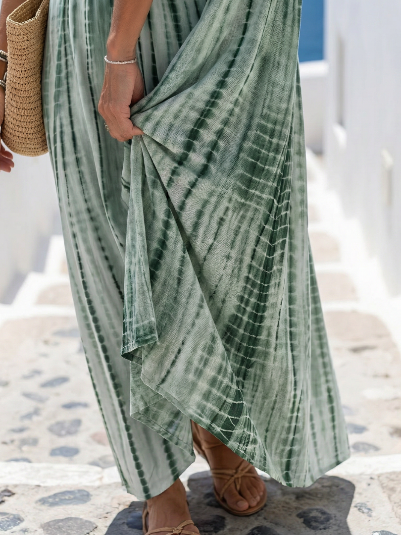 Lena | Casual Fit Soft Dye Midi Dress