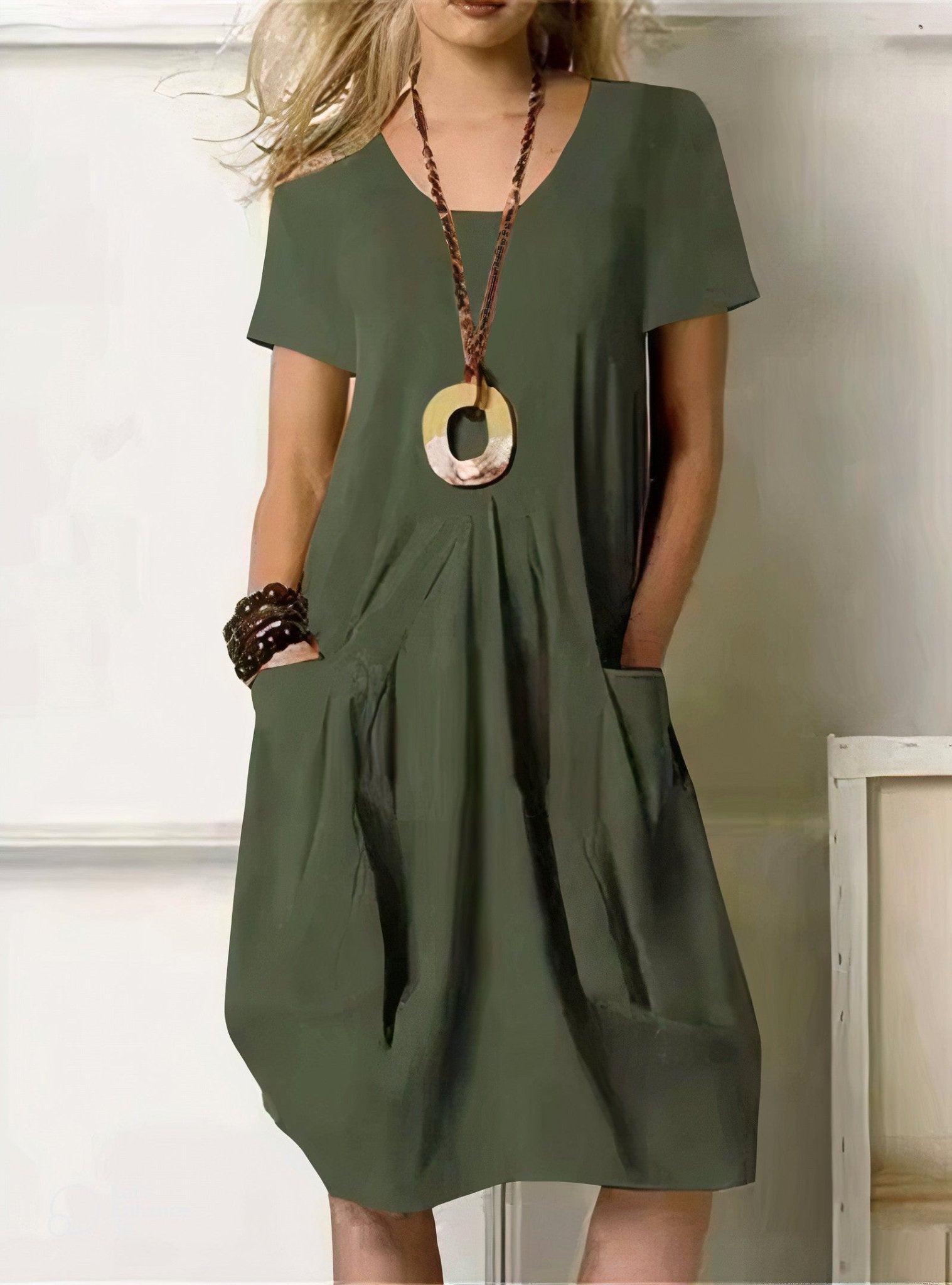 Lovisa | Enkel Casual Flow Klänning