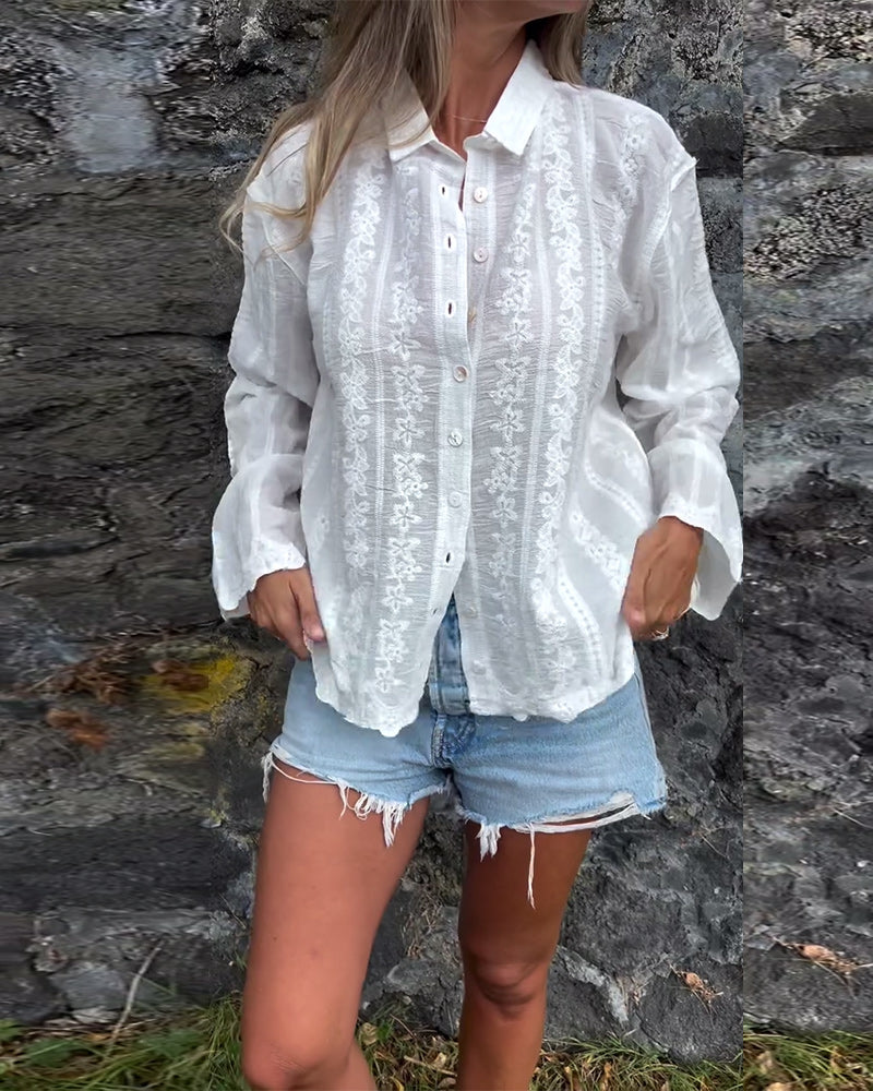 Maja | Miralyn – Knäpp Polo Skjorta