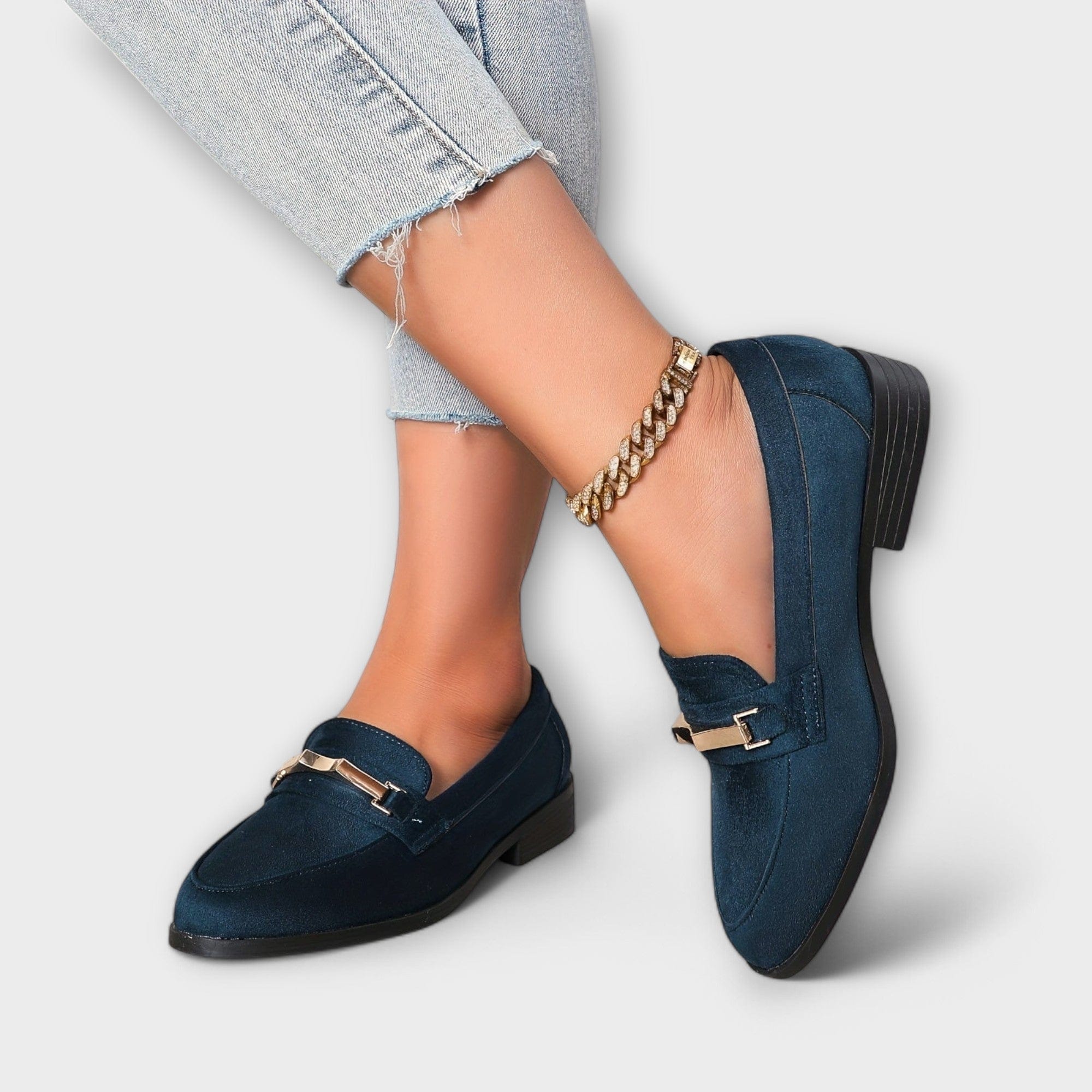 Noémie | Flanell Ortopediska Loafers
