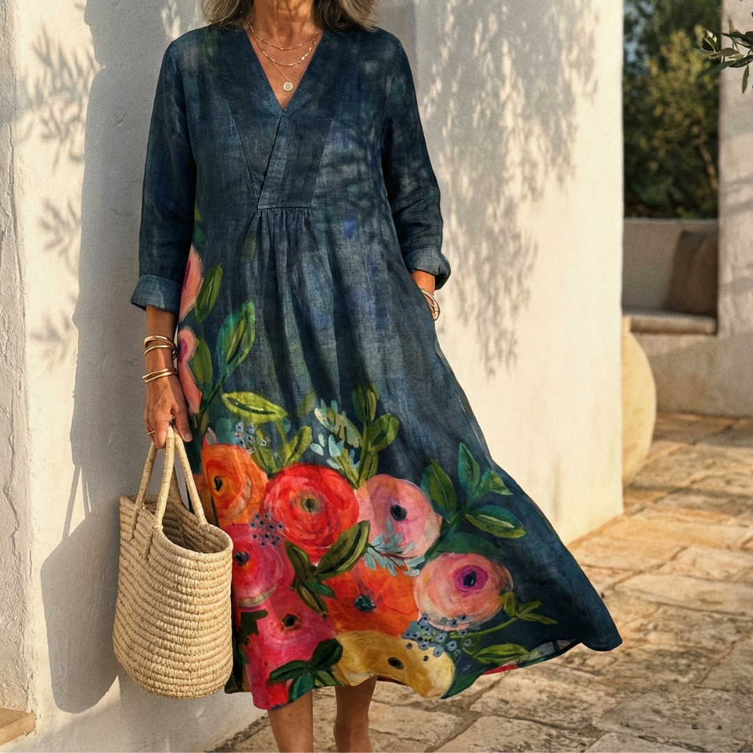 Eva | Elegant Maxi Klänning
