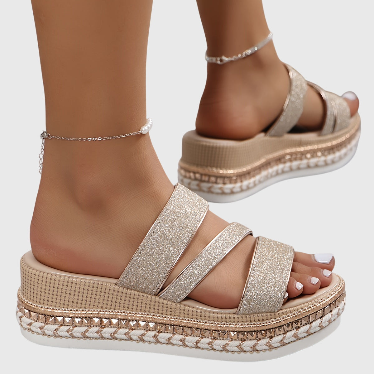 Elsa | Lindy - Bekväma Våren Sandaler