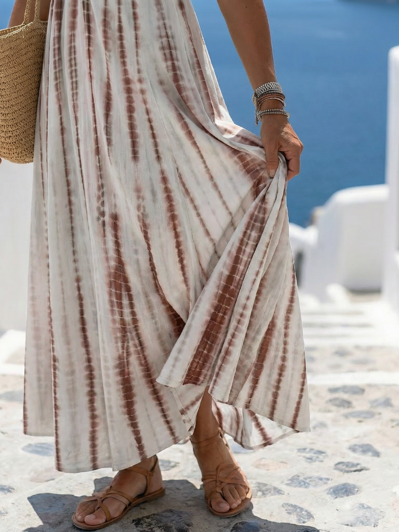 Lena | Casual Fit Soft Dye Midi Dress