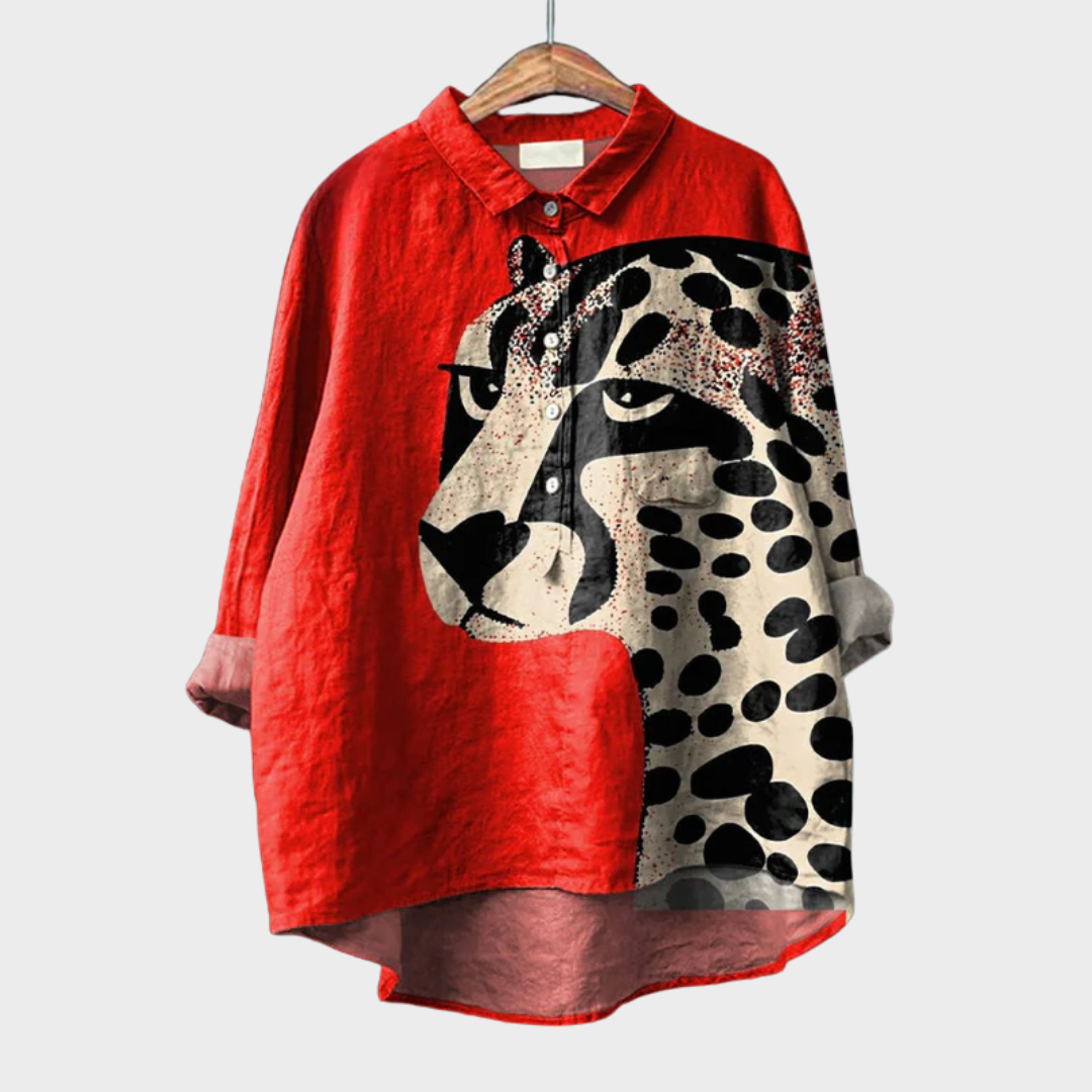 Nala | Elegant Linne Sommarblus