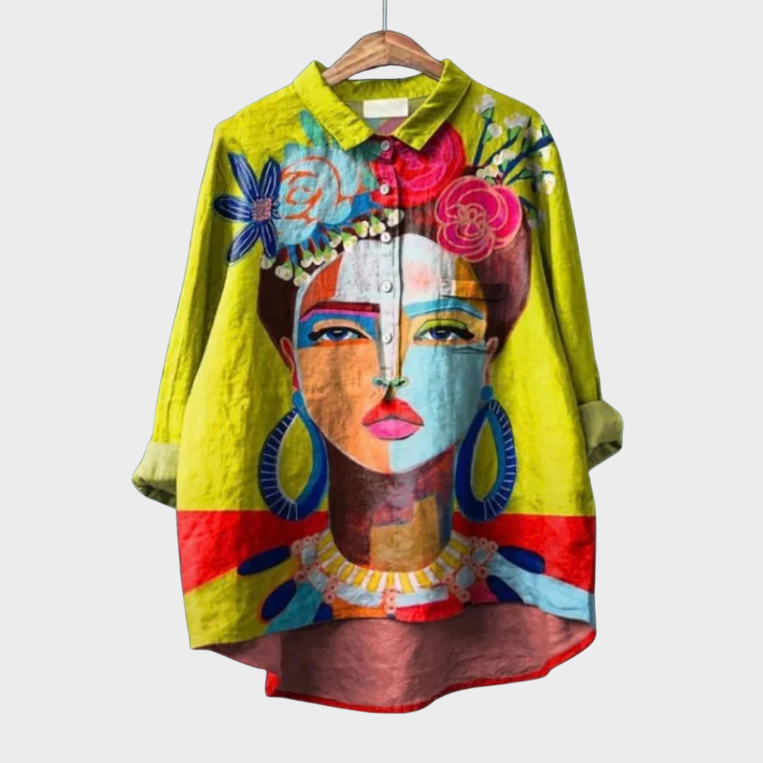 Amelia | Elegant Linne Sommarblus