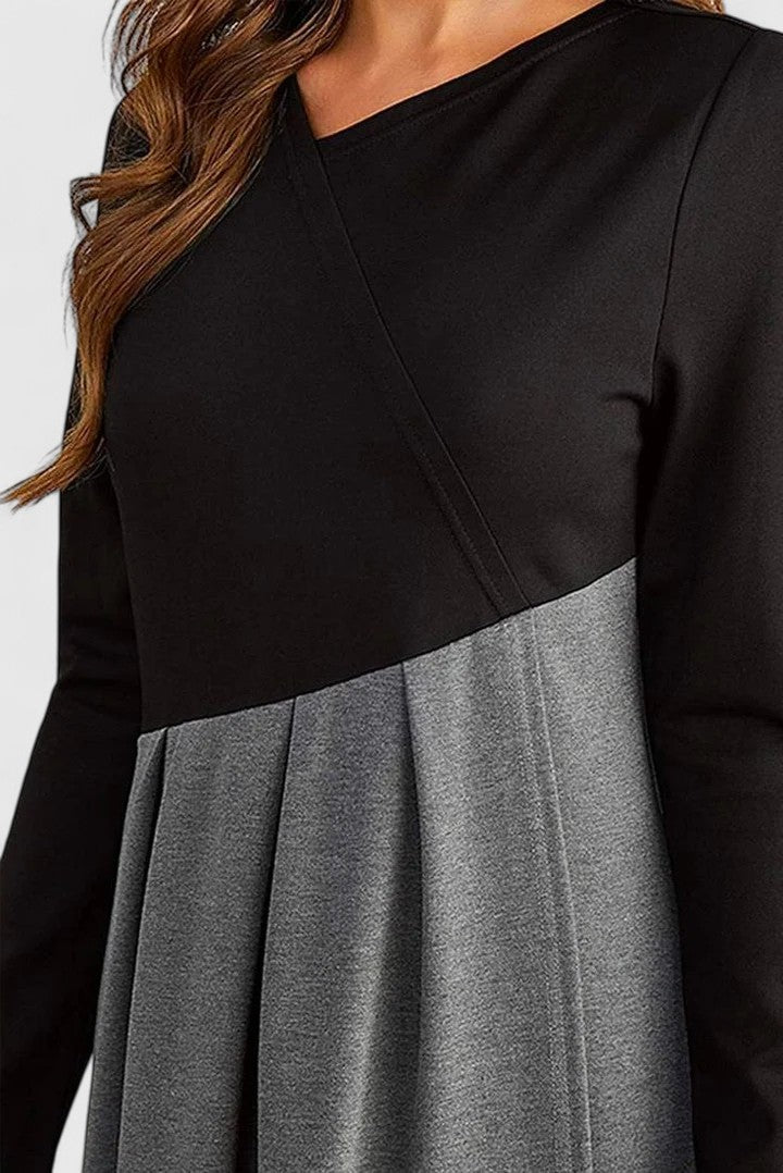 Ida | Elegant långärmad maxiklänning