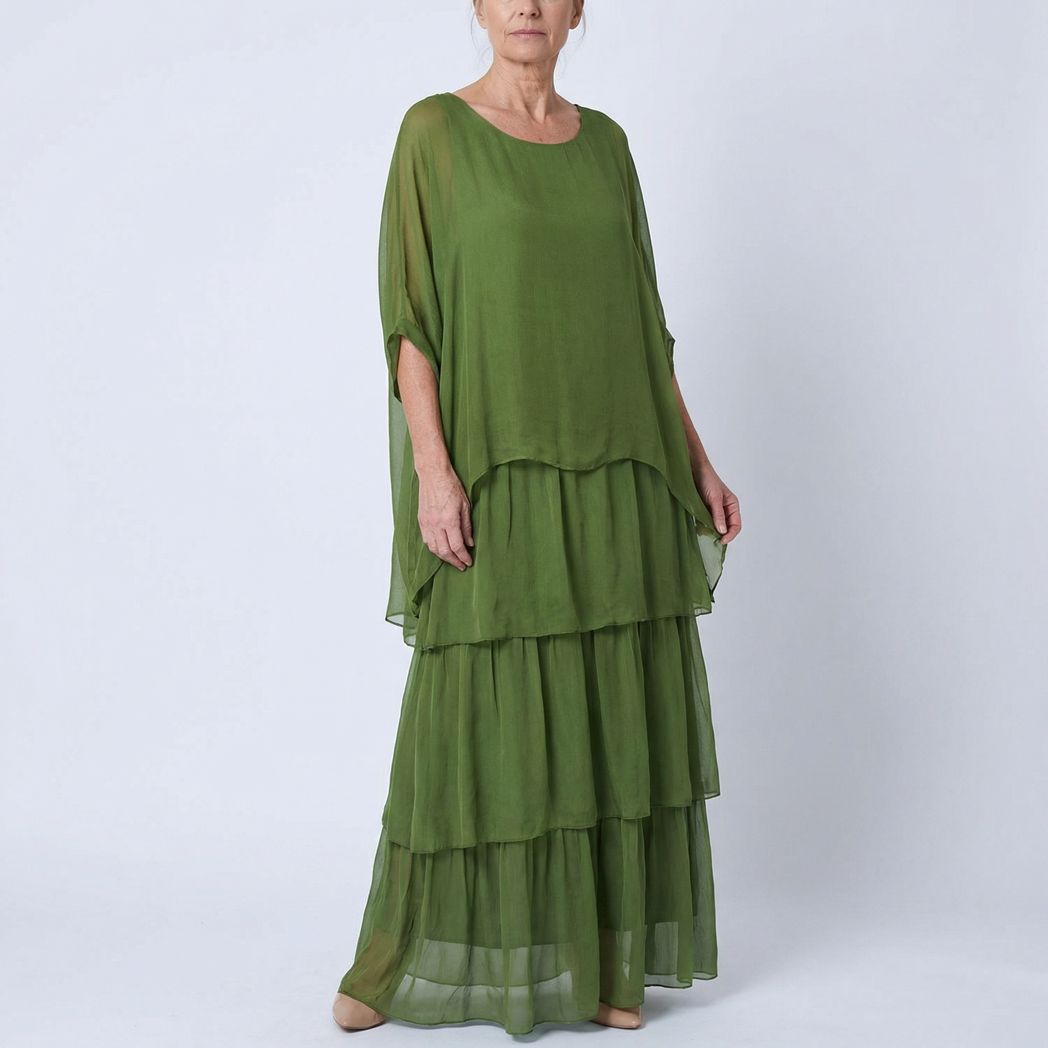Karin | Elegant Flödande Maxiklänning