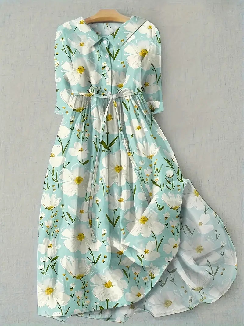 Lena | Livia | Eleganta blommiga klänningar