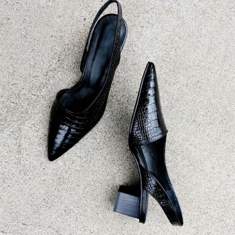 Lena | Slingback-klack med tidlös stil
