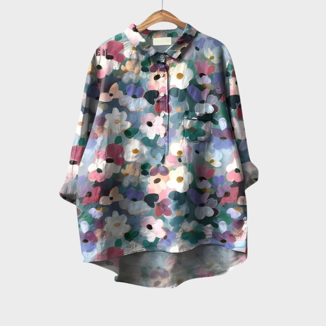 Elise | Elegant Linne Sommarblus