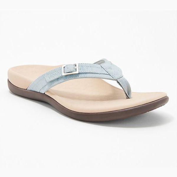 Britta | Ortopediska sandaler i läder, svart, klassisk snitt