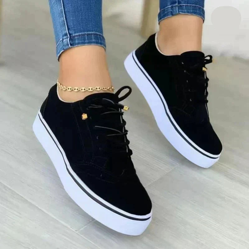 Ingrid | Trendiga Ortopediska Sneakers