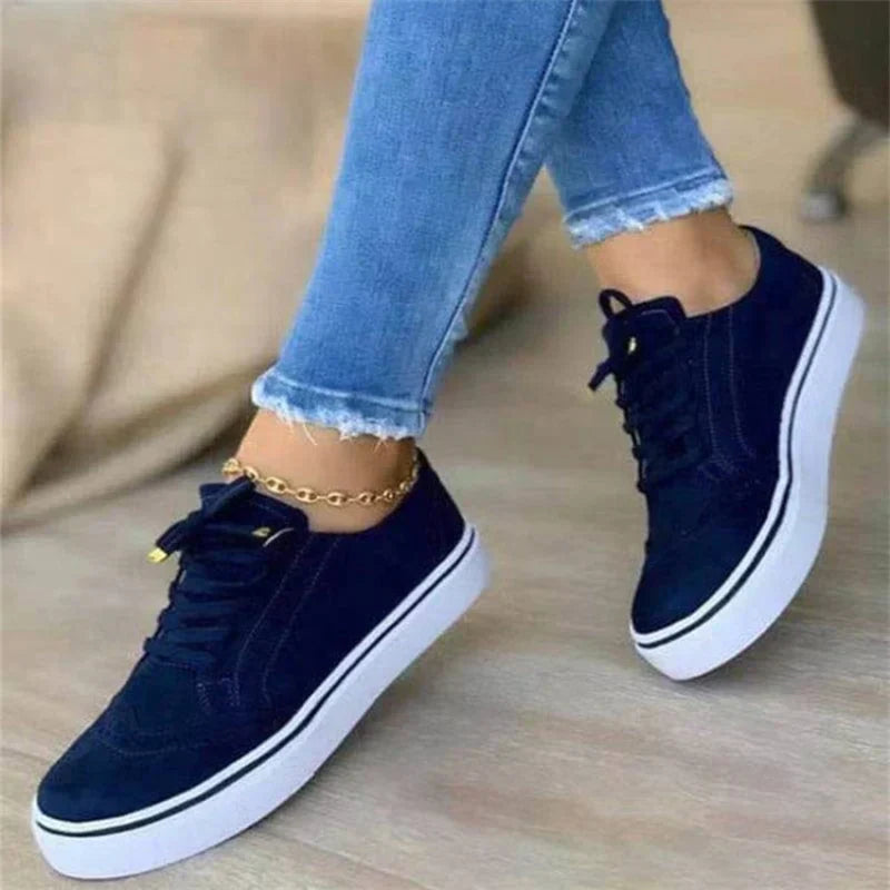 Ingrid | Trendiga Ortopediska Sneakers