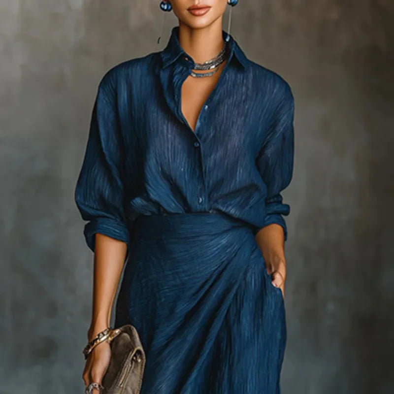 Ismeria | Plisserad Maxi Ensemble