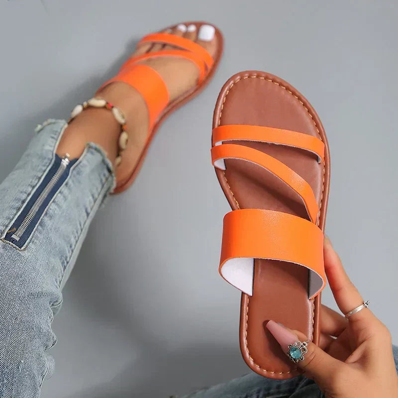 Wilma | Platta Sandaler