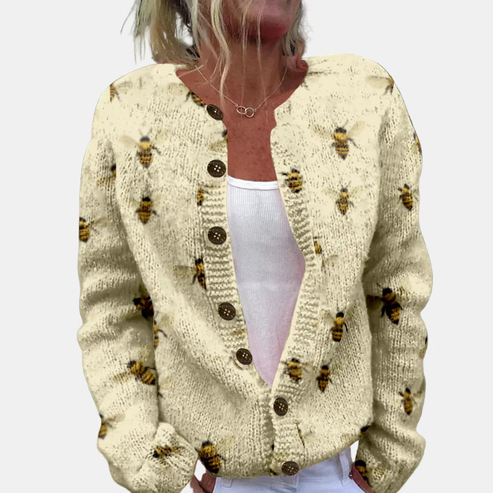 Aveline | Chic Tryckt Cardigan