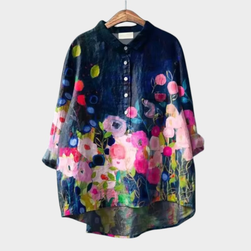 Hilda | Blommig Blus