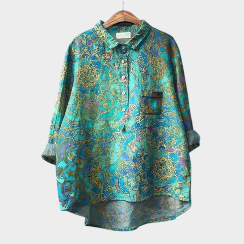 Hilda | Blommig Blus