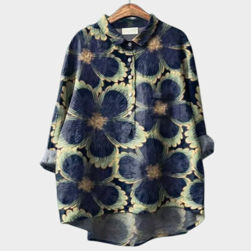 Hilda | Blommig Blus