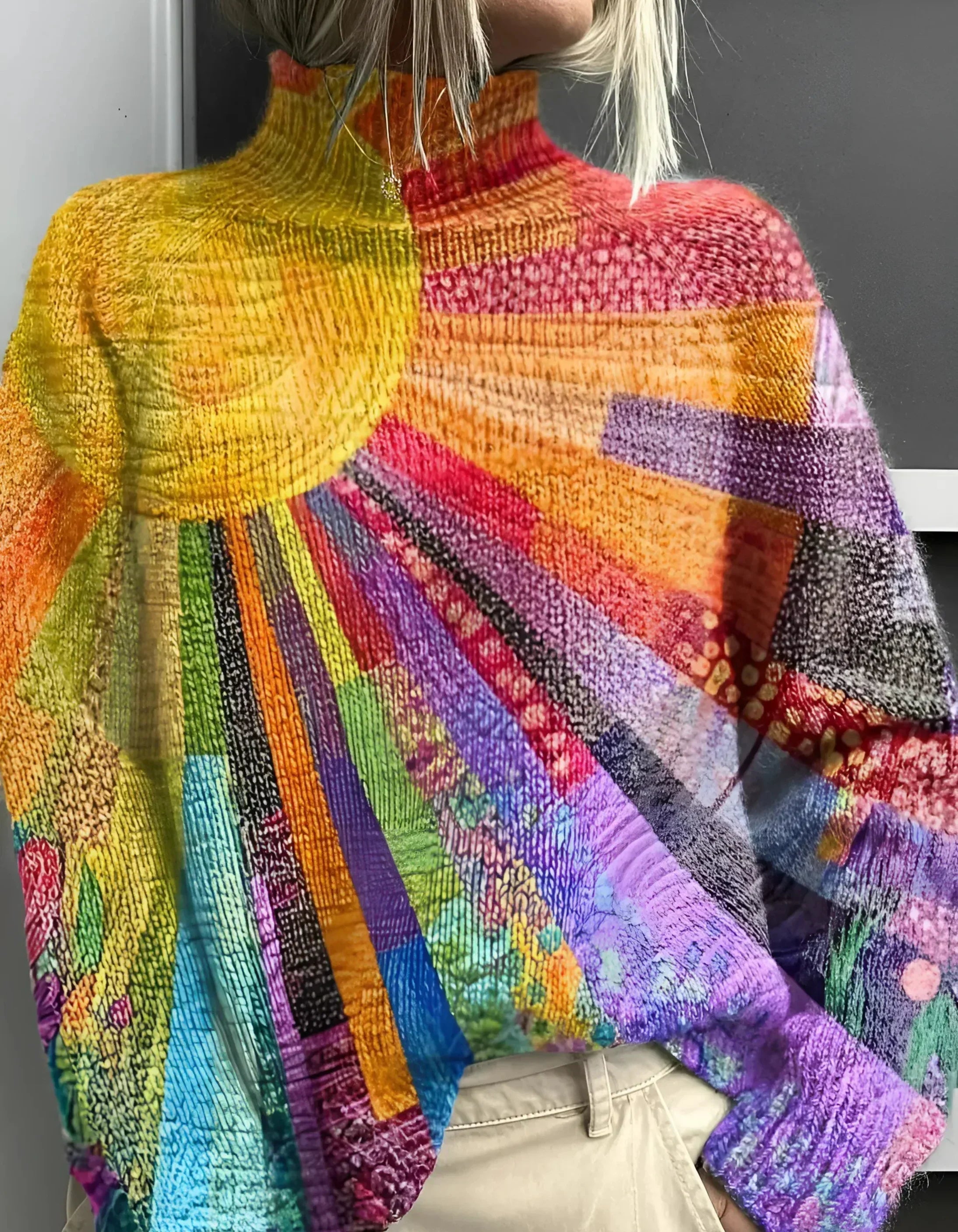 Lisa | Färgglad Tröja