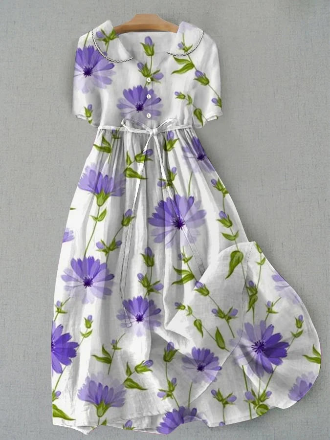 Sara | Vintage blommiga sommarklänningar