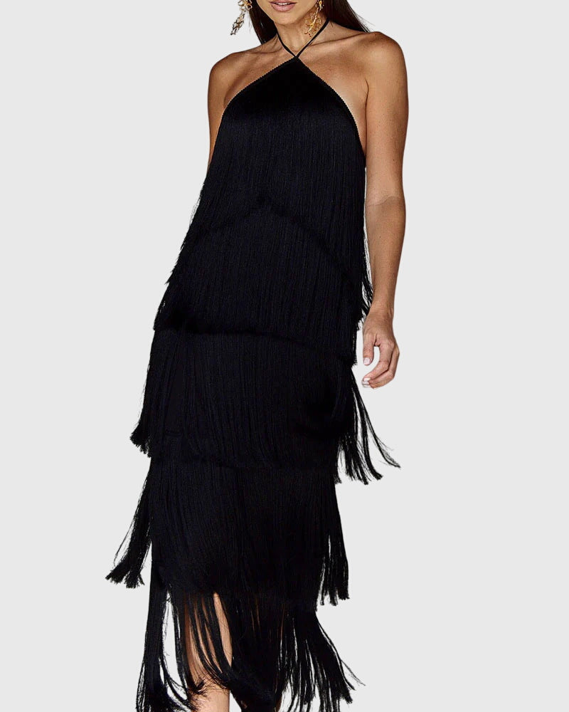 Emma | Fringed Klänning