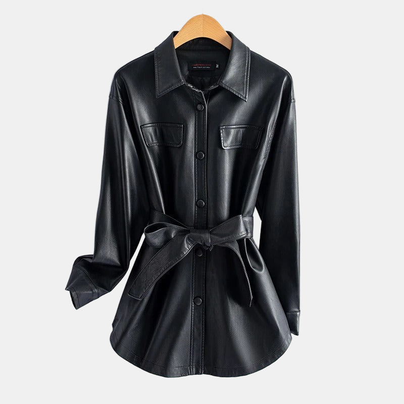 Carina | Läderjacka