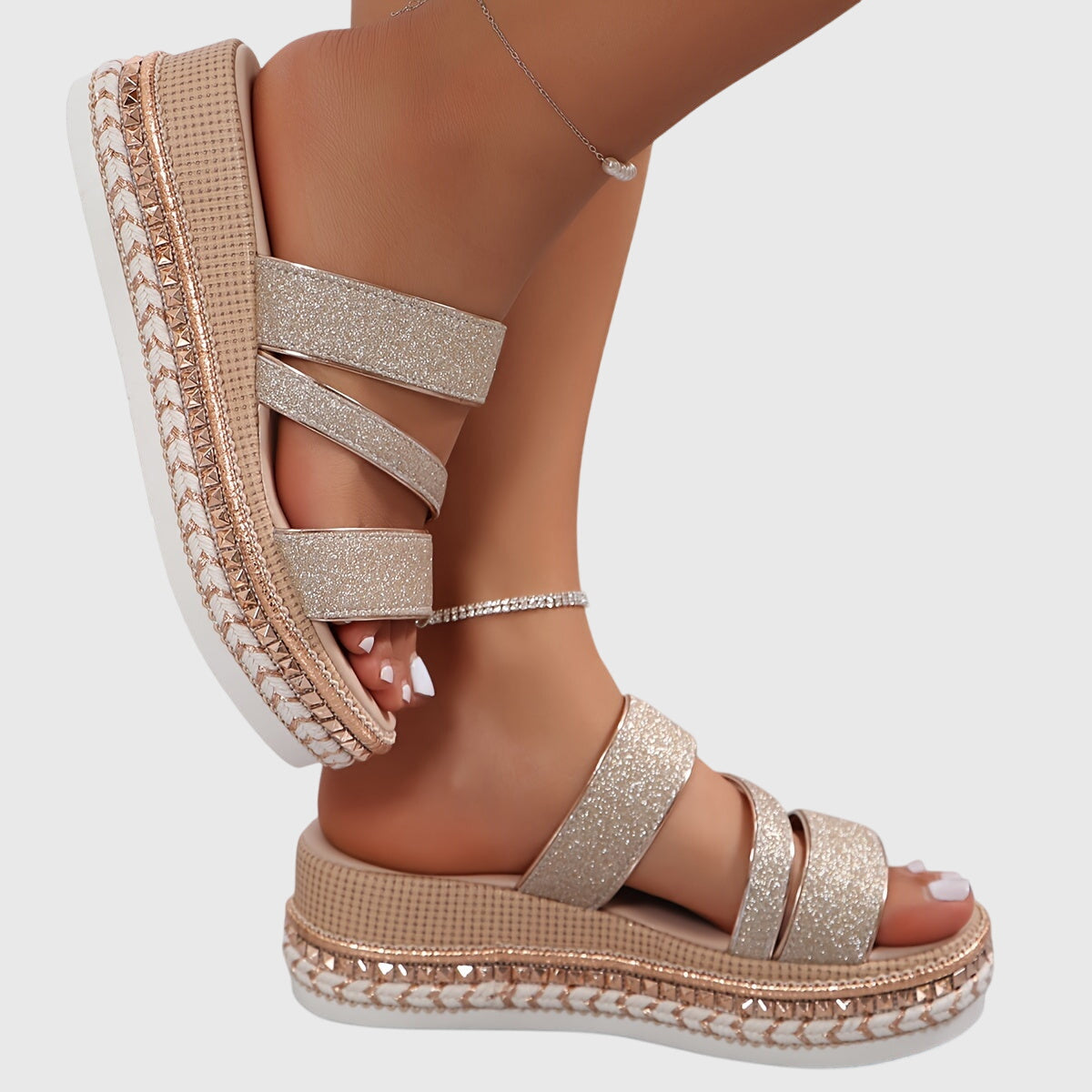 Elsa | Lindy - Bekväma Våren Sandaler