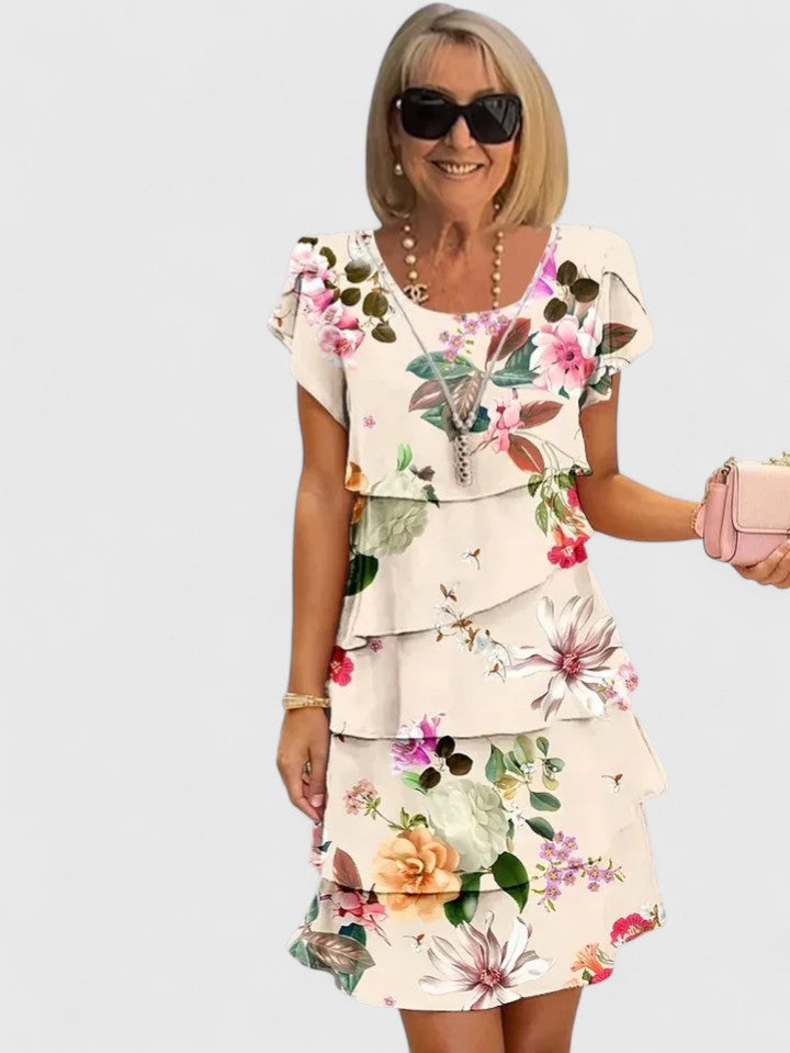 Rebecka | Elegant Svart Klänning i Viskos