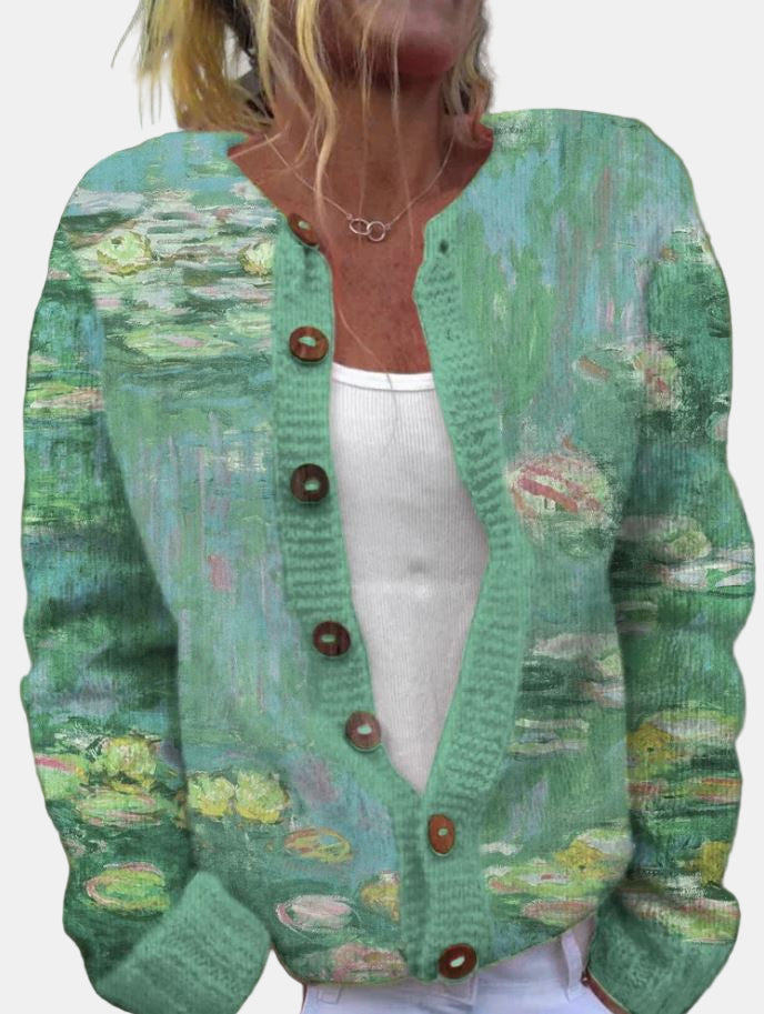 Isolde | Grön Cardigan